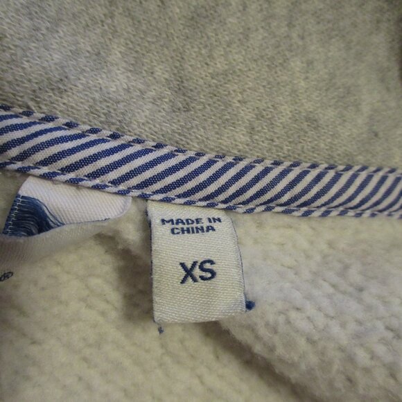 Vineyard Vine Woman X Small Gray Long Sleeve Warm Outdoors Cardigan Sweater - Picture 9 of 10